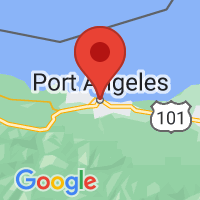 Map of Port Angeles, WA US